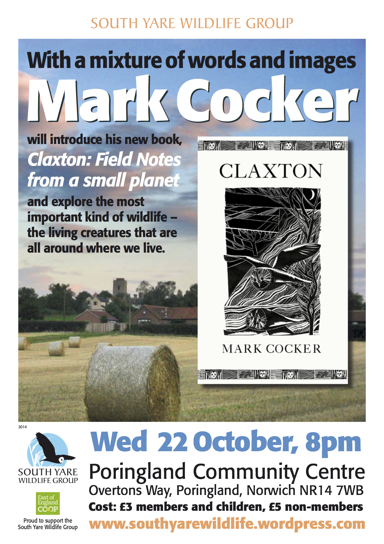 Mark Cocker Claxton Field Notes From A Small Planet